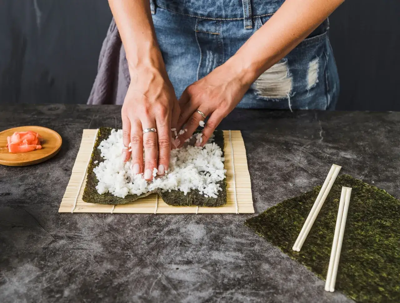 ryż do sushi bez octu