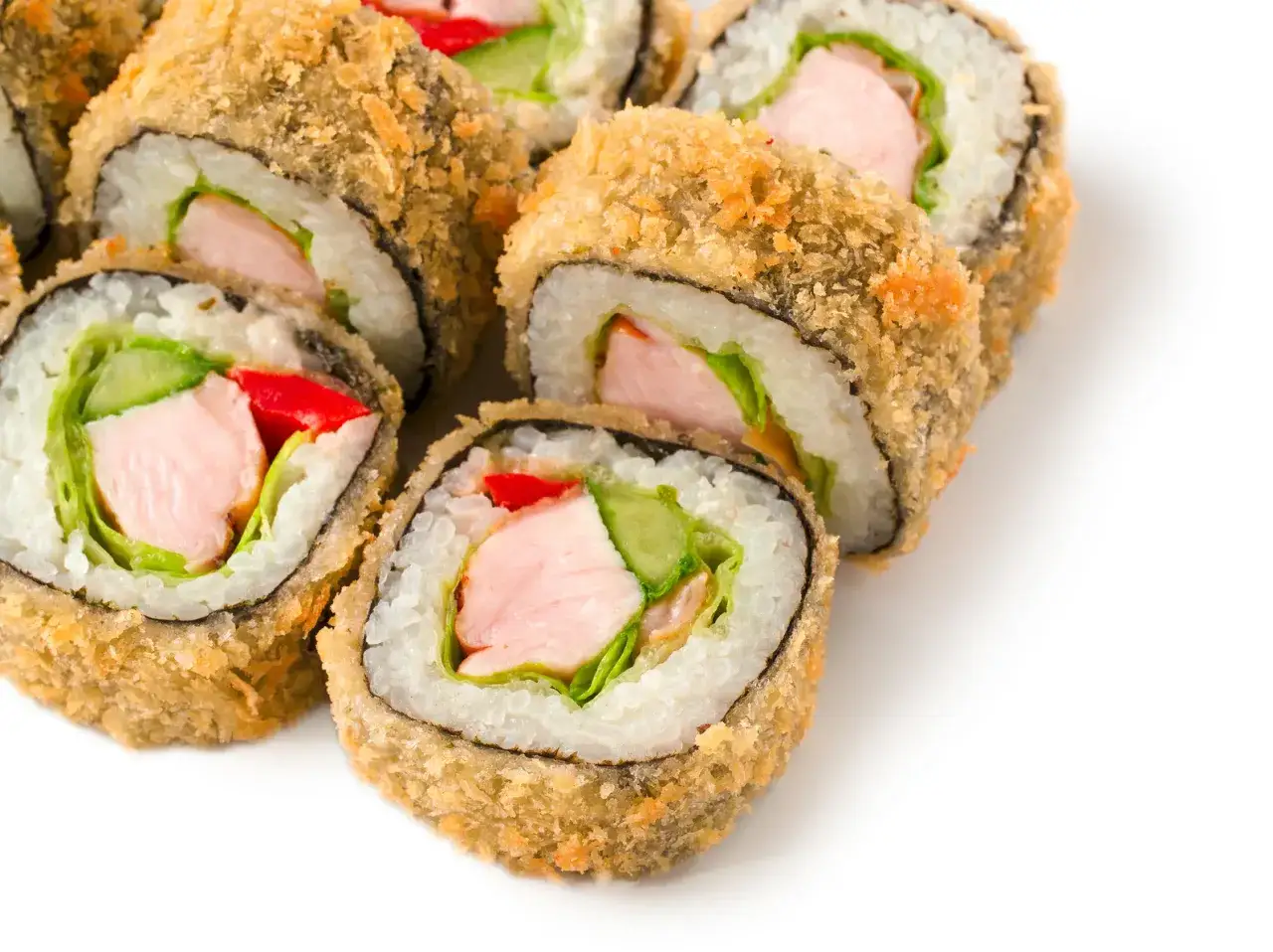 Tradycyjne sushi nigiri i maki na desce