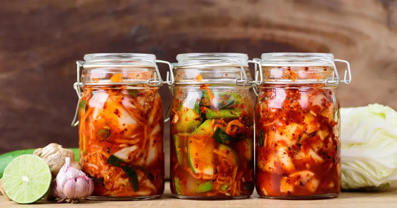 Kimchi w słoiku